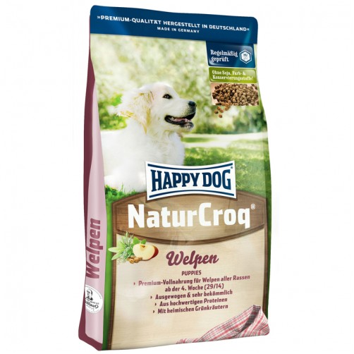 غذاي خشك NaturCroq مخصوص توله سگ/ 4 كيلويی/ HappyDog NaturCroq welpen